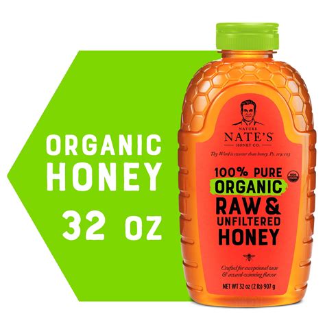 walmart raw organic honey|nate's organic raw unfiltered honey.